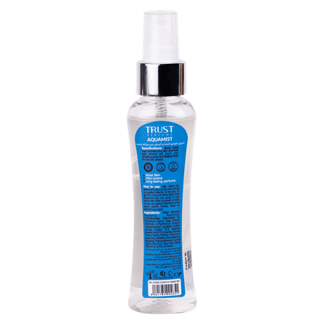 بادی میست مردانه تراست مدل Aquamist با حجم 100 میل - Image 3